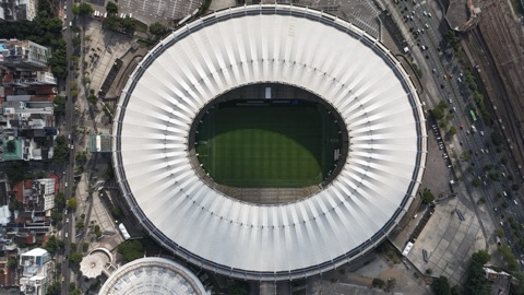Maracanã: Vista aérea